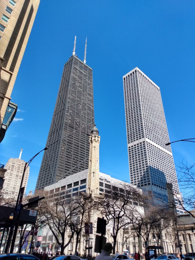 360 is atop the tower on the left